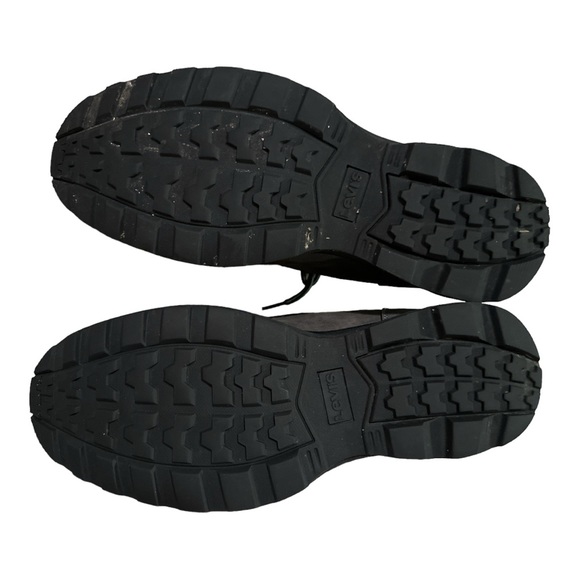 Levi's Casual Synthetic Leather Lace-up Gray Chukka Boot Trail Men’s Size 9.5 - Picture 4 of 8